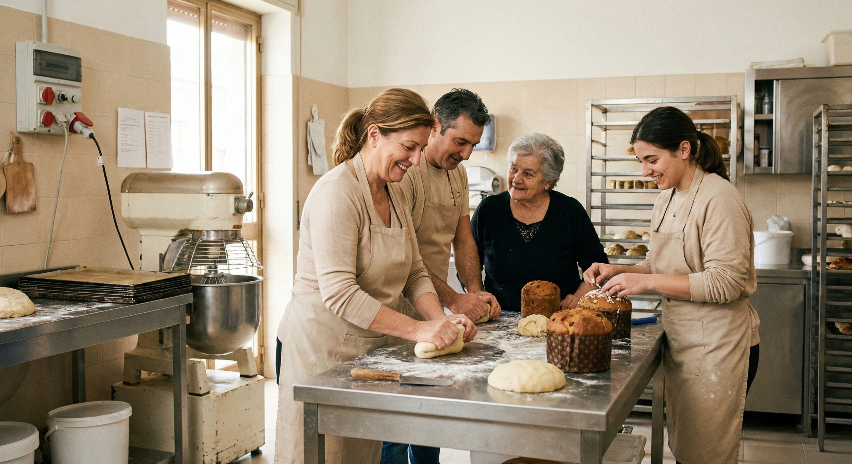 Rodzinne laboratorium w Apulii